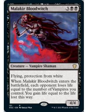 Magic: The Gathering Malakir Bloodwitch (131) Lightly Played