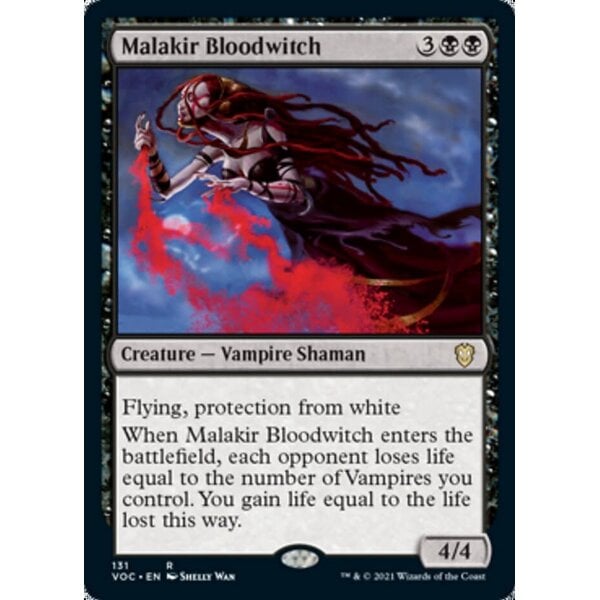 Magic: The Gathering Malakir Bloodwitch (131) Lightly Played