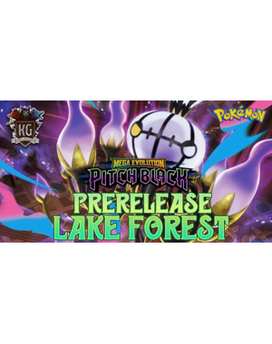 Pokemon 7/06/26 Lake Forest Pokemon Mega Evolution: Pitch Black Prerelease Monday 630 PM