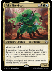 Magic: The Gathering Felix Five-Boots (008) Lightly Played Foil
