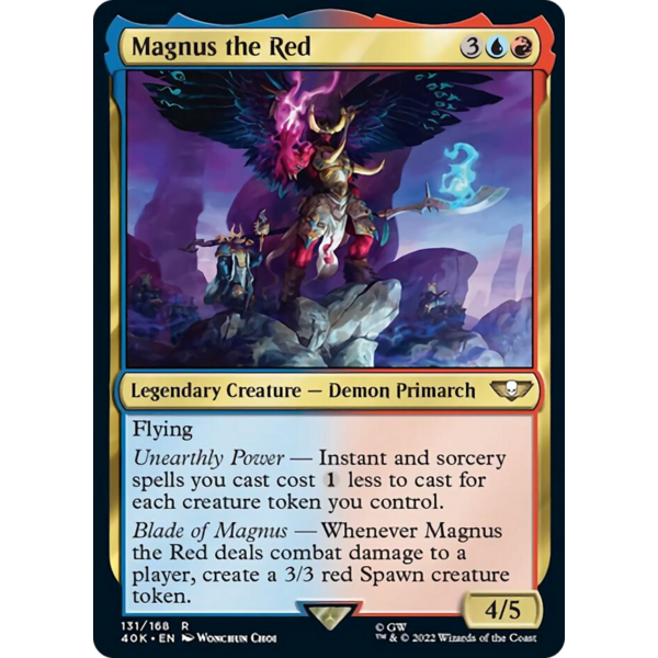Magic: The Gathering Magnus the Red (131) Near Mint