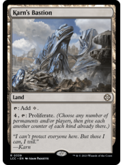 Magic: The Gathering Karn's Bastion (339) Lightly Played