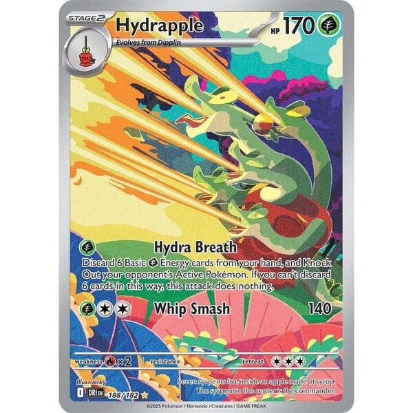 Pokemon Hydrapple (188) Lightly Played Holofoil