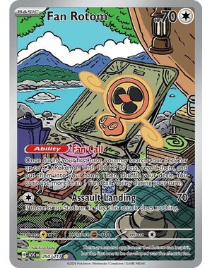 Pokemon Fan Rotom (250) Lightly Played Holofoil