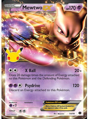 Pokemon Mewtwo EX (054) Near Mint Holofoil