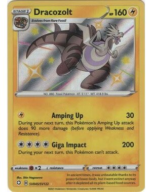 Pokemon Dracozolt (SV045) Lightly Played Holofoil