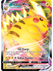 Pokemon Pikachu VMAX (SWSH286) Lightly Played Holofoil