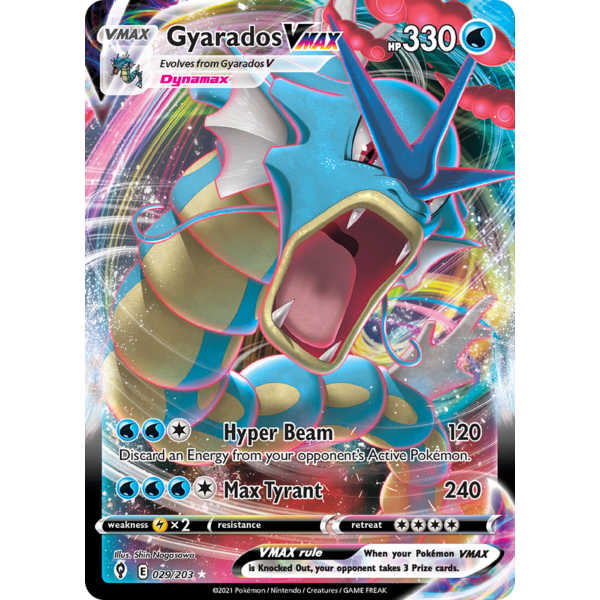 Pokemon Gyarados VMAX (029) Lightly PlayedH