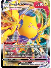 Pokemon Regieleki VMAX (058) Lightly Played Holofoil