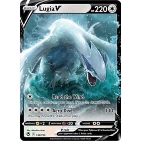 Pokemon Lugia V (138) Lightly Played Holofoil