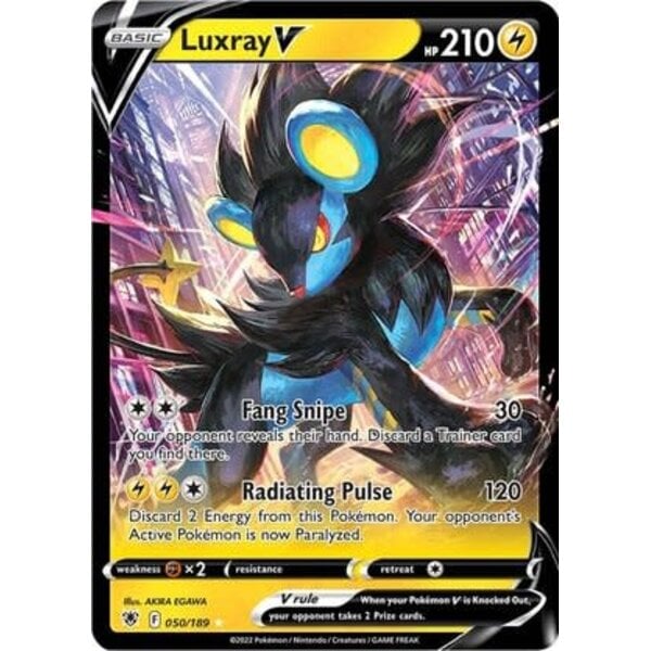 Pokemon Luxray V (050) Lightly Played Holofoil
