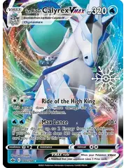 Pokemon Ice Rider Calyrex VMAX (Holiday Calendar) (046) Lightly Played