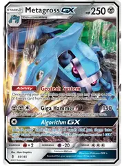 Pokemon Metagross GX (085) Lightly Played Holofoil