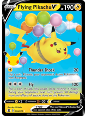 Pokemon Flying Pikachu V (006) Lightly Played Holofoil