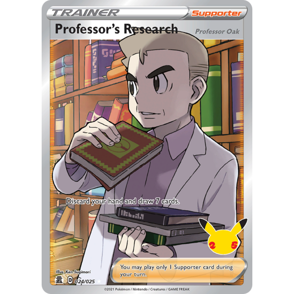 Pokemon Professor's Research (Full Art) (024) Lightly Played Holofoil