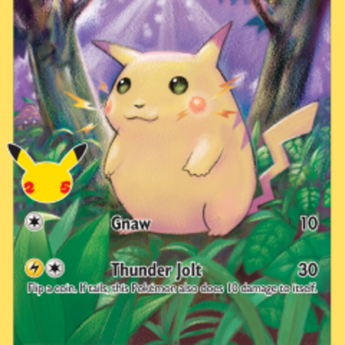 Pokemon Pikachu (005) Lightly Played Holofoil