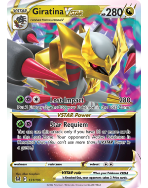 Pokemon Giratina VSTAR (131) Lightly Played Holofoil