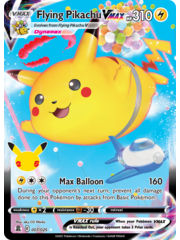 Pokemon Flying Pikachu VMAX (007) Lightly Played Holofoil