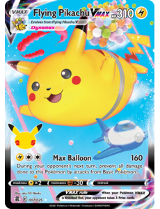 Pokemon Flying Pikachu VMAX (007) Lightly Played Holofoil