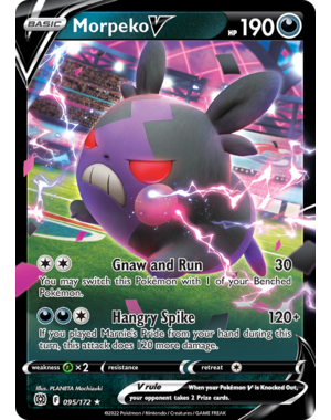 Pokemon Morpeko V (095) Lightly Played Holofoil