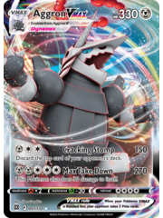 Pokemon Aggron VMAX (097) Lightly Played Holofoil
