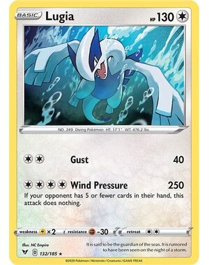 Pokemon Lugia (132) Lightly Played Reverse Holofoil