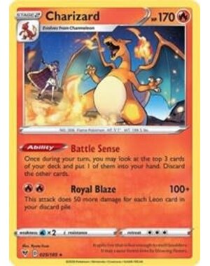 Pokemon Charizard (025) Lightly Played