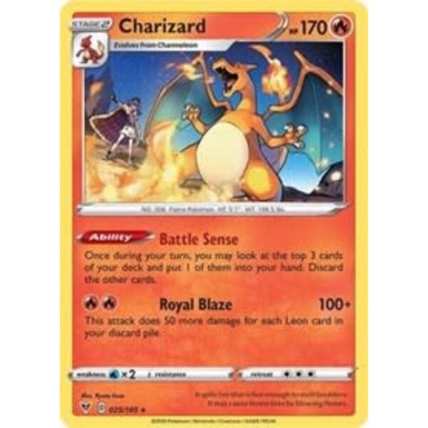 Pokemon Charizard (025) Lightly Played