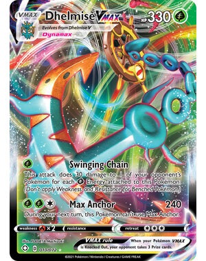 Pokemon Dhelmise VMAX (010) Lightly Played Holofoil