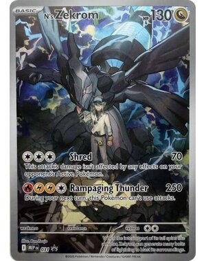 Pokemon N's Zekrom (031) Lightly Played Holofoil