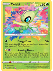 Pokemon Celebi (009) Lightly Played Holofoil