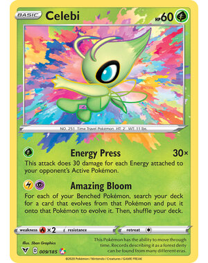 Pokemon Celebi (009) Lightly Played Holofoil