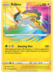 Pokemon Raikou (050) Lightly Played Holofoil