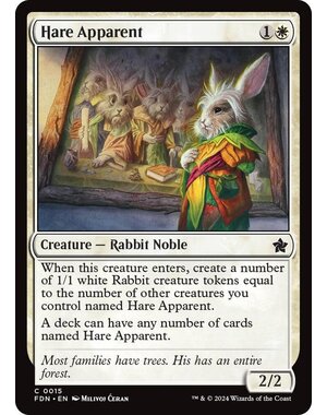 Magic: The Gathering Hare Apparent (015) Lightly Played