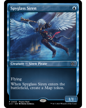 Magic: The Gathering Spyglass Siren (405) Lightly Played Foil