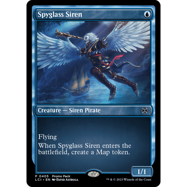 Magic: The Gathering Spyglass Siren (405) Lightly Played Foil