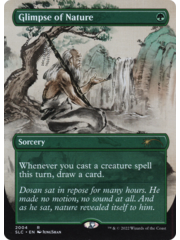 Magic: The Gathering Glimpse of Nature (2004) Lightly Played