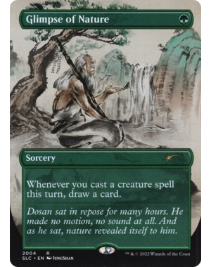 Magic: The Gathering Glimpse of Nature (2004) Lightly Played