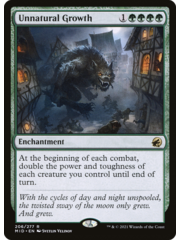 Magic: The Gathering Unnatural Growth (206) Lightly Played