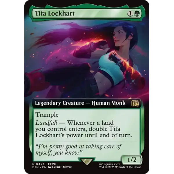 Magic: The Gathering Tifa Lockhart (Extended Art) (473) Lightly Played