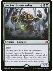 Magic: The Gathering Ancient Greenwarden (178) Lightly Played
