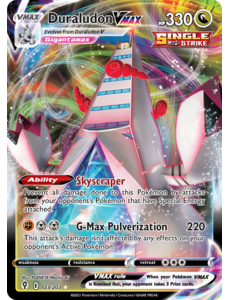 Pokemon Duraludon VMAX (123) Lightly Played Holofoil