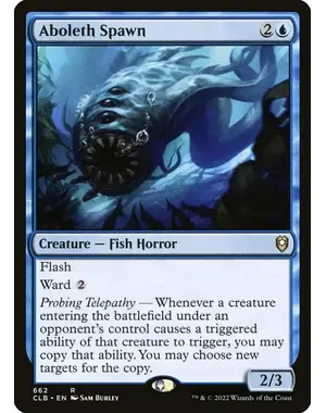 Magic: The Gathering Aboleth Spawn (662) Lightly Played