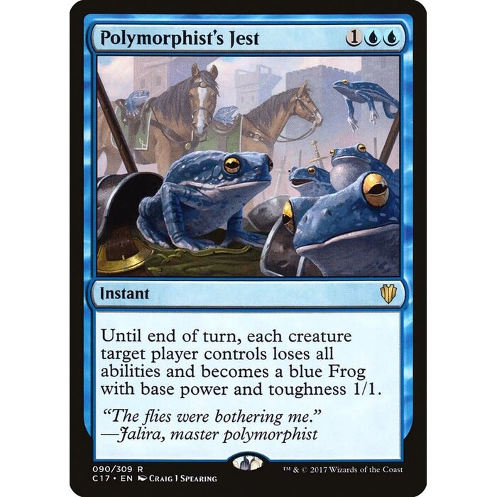 Magic: The Gathering Polymorphist's Jest (090) Lightly Played