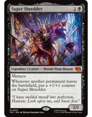 Magic: The Gathering Super Shredder (083) Near Mint