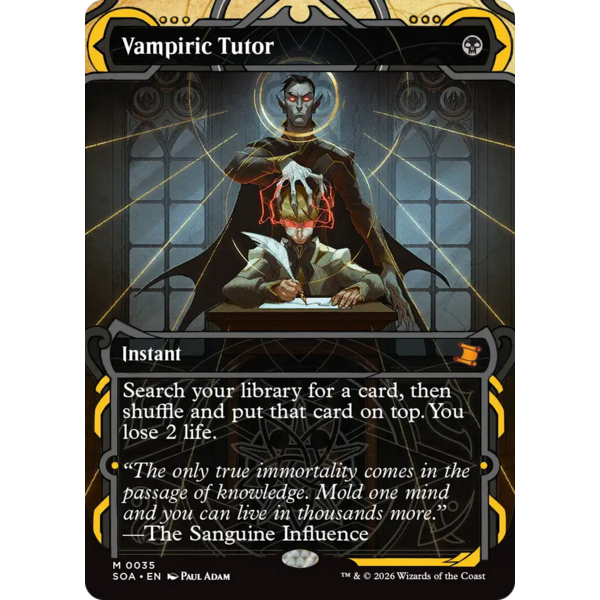 Magic: The Gathering Vampiric Tutor (035) Near Mint