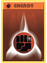 Pokemon Fighting Energy (096) Lightly Played Reverse Holofoil