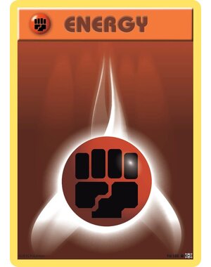 Pokemon Fighting Energy (096) Lightly Played Reverse Holofoil