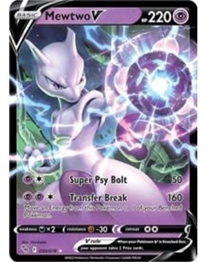Pokemon Mewtwo V (030) Lightly Played Holofoil