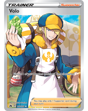 Pokemon Volo (Full Art) (151) Lightly Played Holofoil